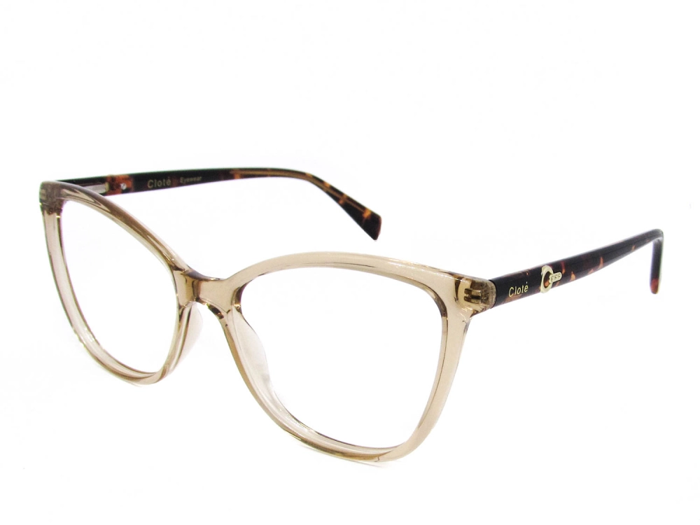Armação Cloté Oval Caramelo — óculos disponível no Mercadão dos Óculos em Itu