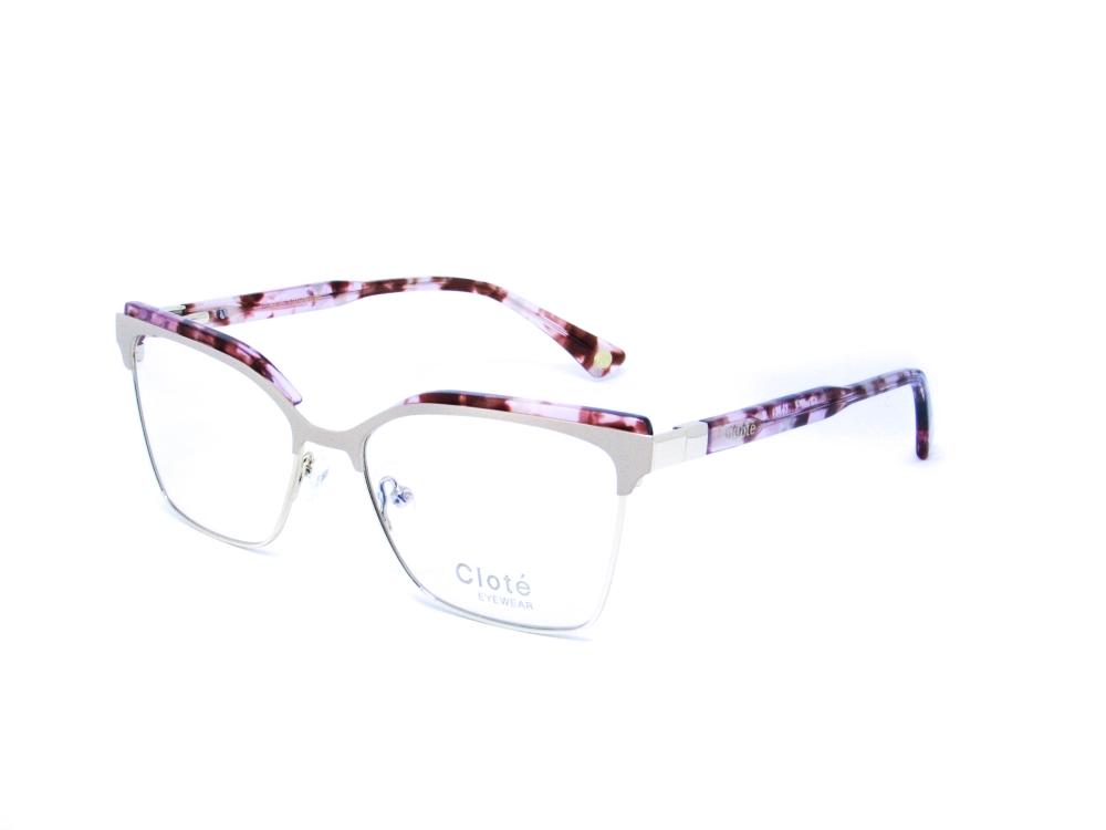 Armação Cloté Quadrada Azul — óculos disponível no Mercadão dos Óculos em Itu