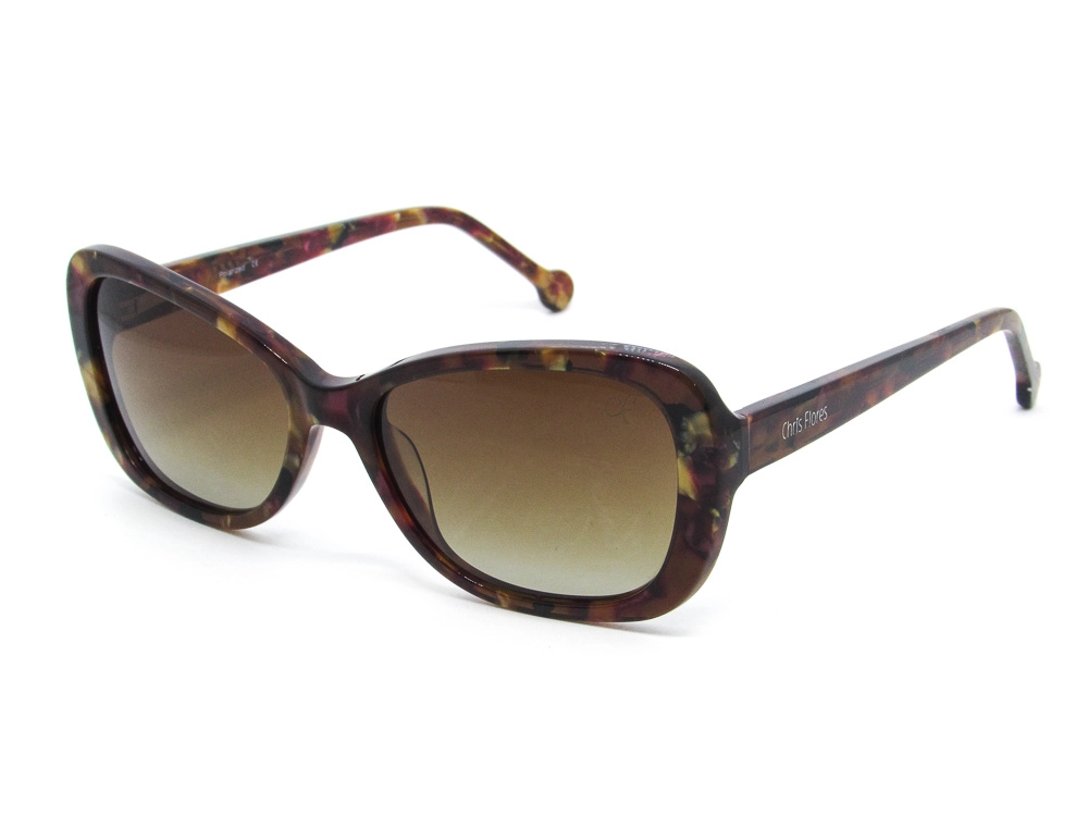 Óculos de Sol Chris Flores Cat Eye — óculos disponível no Mercadão dos Óculos em Itu