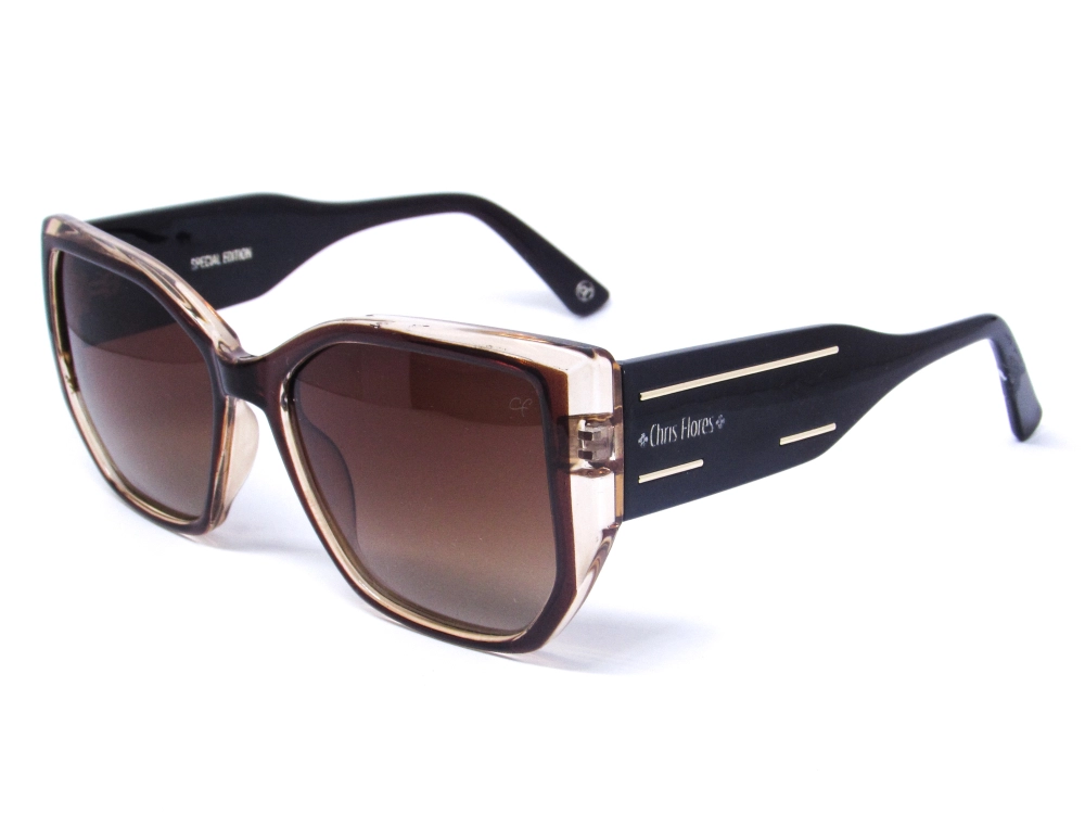 Óculos de Sol Chris Flores Polarizado — óculos disponível no Mercadão dos Óculos em Itu